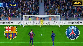 FIFA 23 - PSG vs. FC BARCELONA - Penalty Shootout - Messi vs. Lewandowski - UEFA Super Cup Final