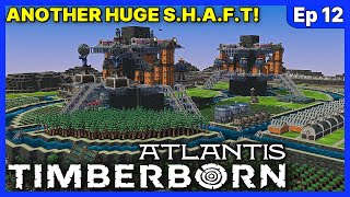 TWO S.H.A.F.T.S. Are Better Than ONE! - Timberborn Atlantis UPDATE 6 - Ep 12