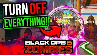 Turn Off HEALTH BARS \u0026 FULLY Customizable HUD in Black Ops 6 ZOMBIES!