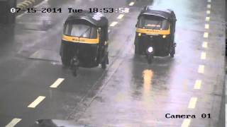 CCTV CAMERA traffic day clip