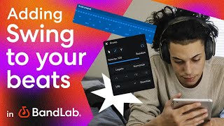 Adding swing to your music with BandLab Sounds and free web Studio (BandLab Tutorial)