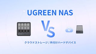 【UGREEN NASync】NASとクラウド、外付けHDD、どれがお得？