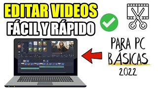 Como Editar Videos Fácil Rápido en PC Bajos Recursos (Youtube/TikTok) Movavi Video Editor Plus 2022
