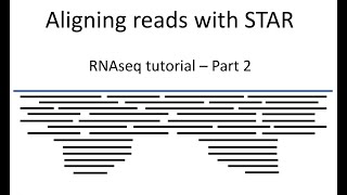 RNAseq tutorial - part 2 - Aligning reads with STAR