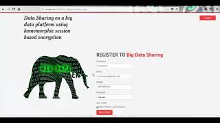 Secure Authentication Bigdata Cloud Computing Projects | Student Projects