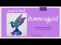 Learn to Paint One Stroke - Practice Strokes With Donna: Hummingbird | Donna Dewberry 2024