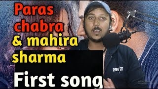 BAARISH, | Paras chhabra &  Mahira sharma  song | Reaction Video  |  Tony Kakkar | REACTION