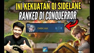 QI SIDELANE KUAT BANGET DI DS LANE !! BISA NGALAHIN YENA COI - QI GAMEPLAY SIDELANE