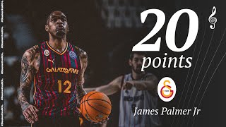 James Palmer Jr (20 PTS) | Player Highlights | MNSB v GALA | #BasketballCL 2024-25