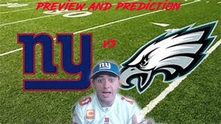 New York Giants: NY Giants vs Philadelphia Eagles Preview and Prediction