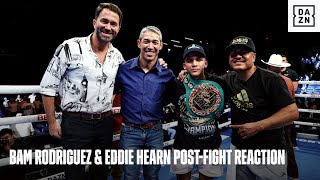 "You've got a superstar on your hands" Eddie Hearn on Bam Rodriguez