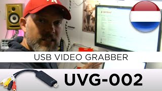 Nederlands: UVG-002 USB Video Grabber Hoe te gebruiken