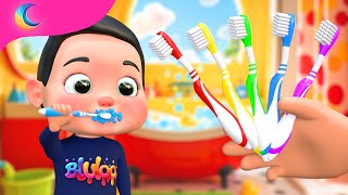 Color Finger Family | Three Little Kittens | BluLoo Nursery Rhymes \u0026 Kids Songs