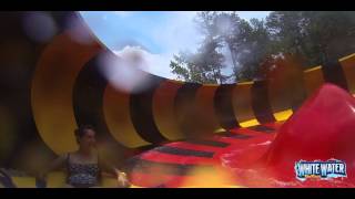 Six Flags White Water Typhoon Twister POV