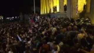 Protests continue for 5th day straight in Georgian capital