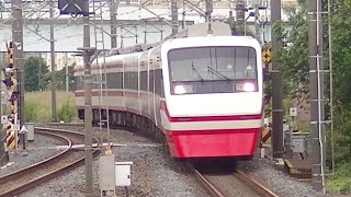 【東武200系】東武伊勢崎線鷲宮駅を通過する特急「りょうもう」