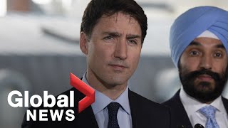 Justin Trudeau slams \