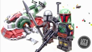 LEGO Boba Fett's Starship (Slave 1) Let's Build!