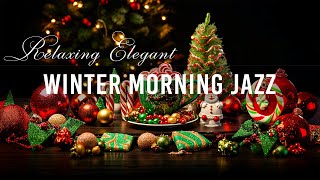 Winter Morning Jazz ☕ Relaxing Elegant Coffee Music & Bossa Nova Piano smooth for Uplifting