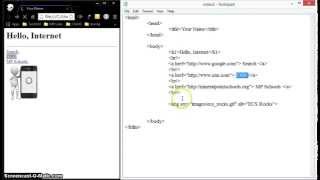HTML nesting link and image