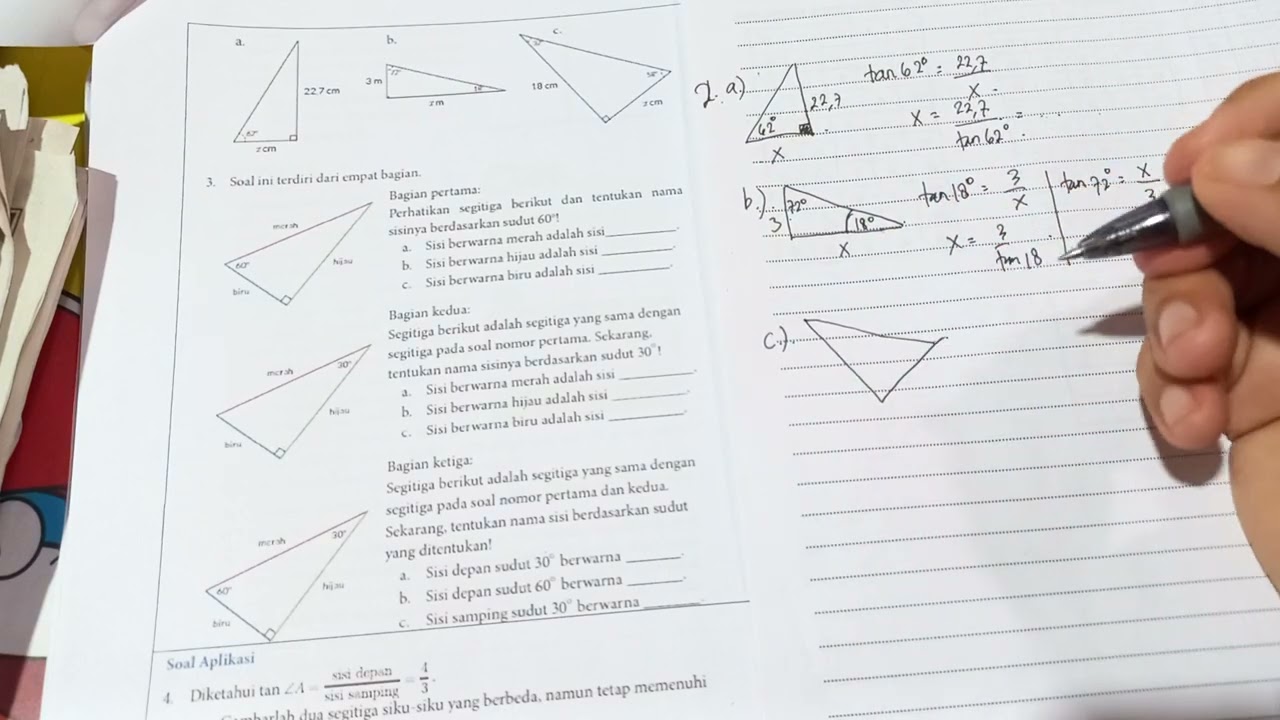 Soal Trigonometri Kelas 10 SMA Kurikulum Merdeka Soal Pemahaman Buku ...