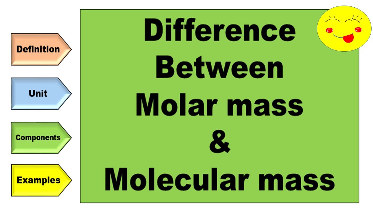 What Is The | Difference Between Molar Mass And Molecular Mass ...