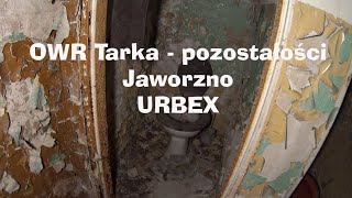 OWR Tarka - pozostałości. Zapomniana? URBEX. Uwaga, tutaj straszy! Szlak rowerowy. Jaworzno.