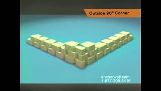 How to Create Outside 90º Retaining Wall Corners