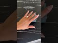 4 Ways to Wear a Ring Wrap | Ring Stack Ideas | Engagement Ring Styles  #shorts