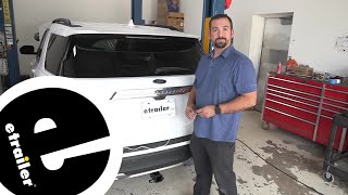 etrailer | Curt T-Connector Vehicle Wiring Harness Installation - 2020 Ford Explorer