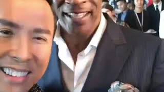 Mike Tyson and Donnie Yen😎