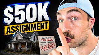 NEW MEHOD To Get $50,000+ Wholesale Deals (Tax Auctions)