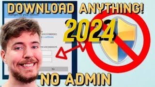 {EASY} How To Install Any Software Without Admin Rights. Working (APRIL 2024) Windows 10/11
