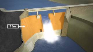 Seqwater explains: How un-gated dams work animation