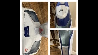 Bissell powerfresh deluxe steam mop review| clean with me