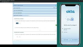 FastPass IVM (Identity Verification Manager) Integration with Service Now Agent Workspace and Okta
