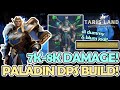 7.7K DMG DUMMY! 110 EQ PALADIN DPS BUILD! BLUM JADI! SKILL ROTASI, STATS TALENT IS EMBLEM! Tarisland