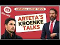 Arsenal latest news: Arteta's Kroenke talks | Rice's injury | Jesus frustration | Partey left out