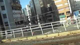 ＪＲ東日本　中央線快速電車　御茶ノ水駅から神田駅　車窓風景　Chuo Line