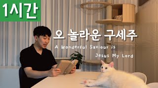 [1시간 반복재생] [찬송가 391장] 오 놀라운 구세주 (A Wonderful Saviour is Jesus My Lord)ㅣ호연하다