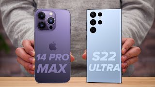 iPhone 14 Pro Max vs Samsung S22 Ultra - Full Comparison ⚡ Which one is Best