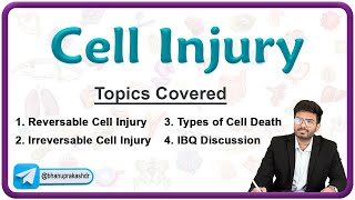 🔬 Reversible & Irreversible Cell Injury | Cell Death and Its Types | Pathology Lecture - 1