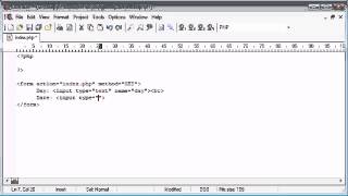 Beginner PHP Tutorial 71 Working with Form Data
