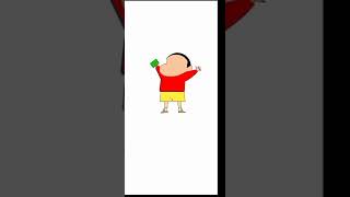 Shin Chan drawn using python code