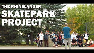 The Rhinelander Skatepark Project - Social Change in Rural WI