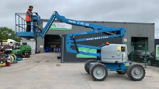 2007 GENIE Z-45/25 ARTICULATED DIESEL 46FT BOOM LIFT