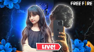 🔴FREE FIRE LIVE WITH AASHKI AND 1 VS 4 GUILD TEST😎 #classyff #fflive #nonstopgaming  #girlgamer