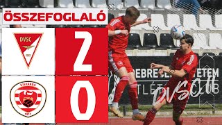 Összefoglaló: DVSC II. - Kisvárda Master Good II. 2-0 | NB III. Észak-Keleti csoport 27. forduló