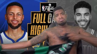 CURRY TIES LEBRON WITH 4 RINGS.. WARRIORS at CELTICS | FULL GAME 6 NBA FINALS HIGHLIGHTS