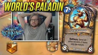 High Winrate Worlds Paladin List! | Savjz Hearthstone